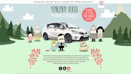 Corolla Verso – Web Sitesi